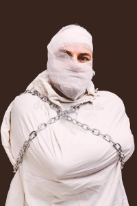 Create meme: the bandaged man, straitjacket, straitjacket