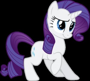 Create meme: Rarity pony