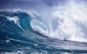 Create meme: water wave, Wallpapers 1920 1200 wave storm, sea waves water