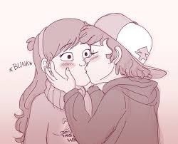 Создать мем: gravity falls, mabel pines, dipper pines