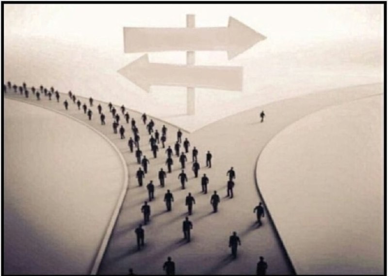 Create meme: people before selecting, the way , freedom to choose the path