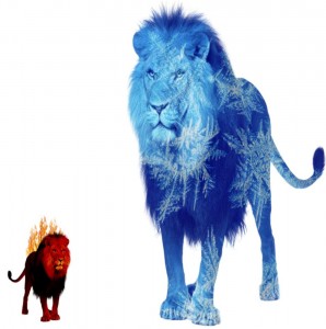Создать мем: лев, лев спереди, лев картинка для детей