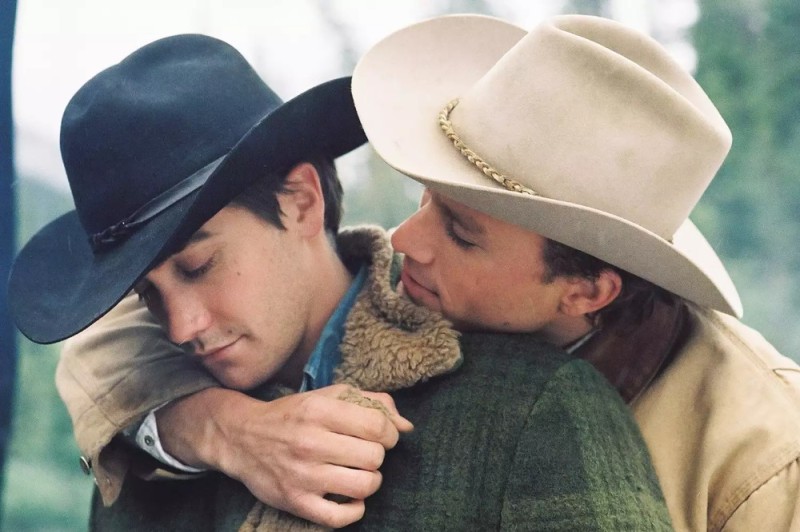 Create meme: Jake Gyllenhaal Brokeback mountain, Gorbataya mountain, brokeback