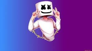 Create meme: Wallpaper minimalism marshmallow DJ, marshmello deb, dj marshmello