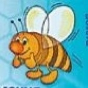 Создать мем: рисунок пчелки, пчелы мультяшные, пчела мультяшная