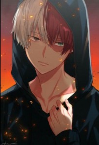 Создать мем: shouto todoroki аниме, тодороки шото атака аниме, тодороки шото