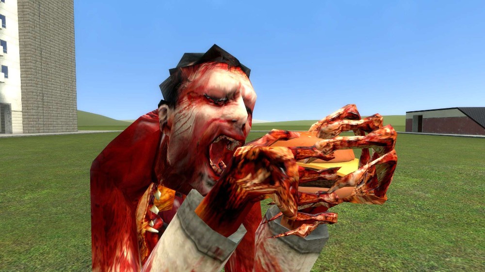 Create meme: zombie mod, Zombies from half life, zombies 