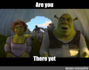 shrek are we there yet