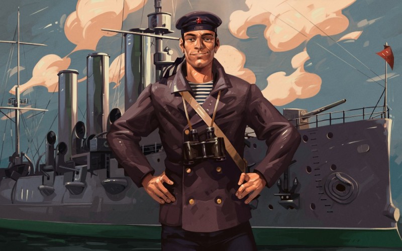 Create meme: navy of the Russian Federation, seaman art, posters of Soviet films about a sailor