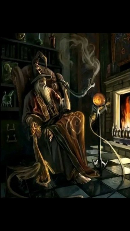 Create meme: the evil wizard, fantasy magician, Wizard Merlin and King Arthur