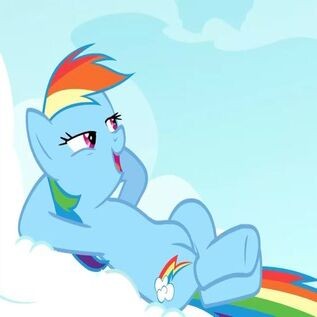Create meme: rainbow dash , rainbow dash , Rainbow Dash is sitting