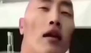 Создать мем: китайский скала джонсон, the wok johnson, the rock eyebrow raise