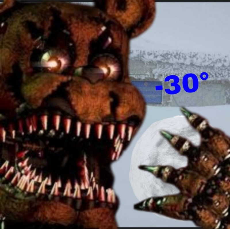 Создать мем: кошмарные аниматроники, five nights at freddy's, five nights at freddy's 4