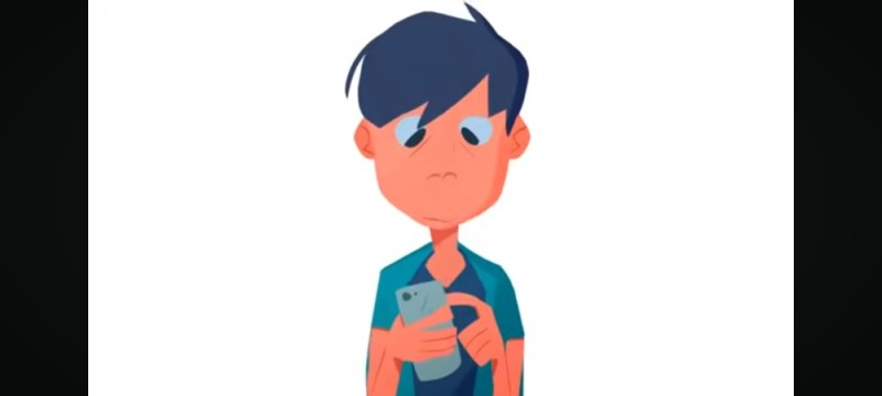 Create meme: Flat illustration of a teenager crying, boy illustration, cartoon boy