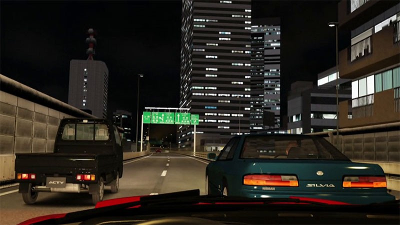 Create meme: Shuto Expressway game, wangan racing, Wangan Midnight ps1 game