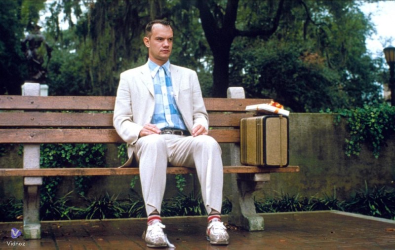 Create meme: Tom Hanks Forrest Gump, Forrest Gump , Tom Hanks in the movie Forrest Gump