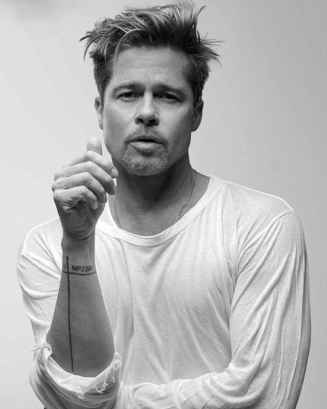 Create meme: brad pitt , actor brad pitt, Brad Pitt photo shoot