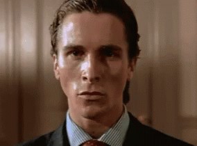 Create meme: Patrick Bateman, patrick bateman sigma, 5 admin