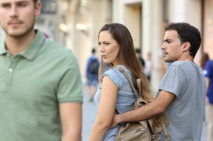 Создать мем: неверный бойфренд мем, disloyal boyfriend, мем неверный парень