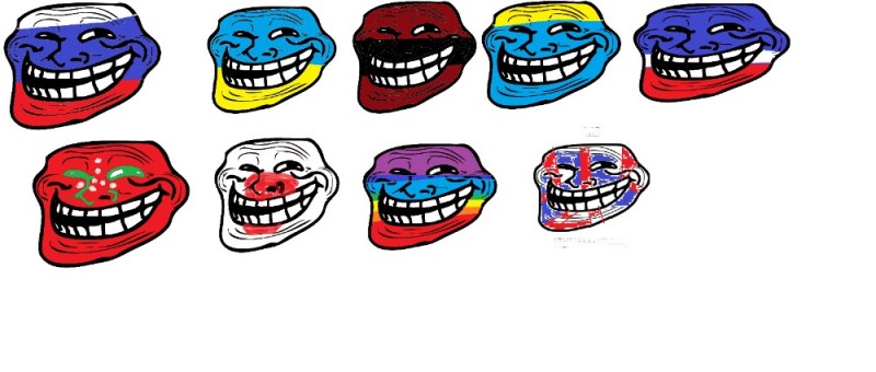 Create meme: the smiling troll, Troll , the trollface 