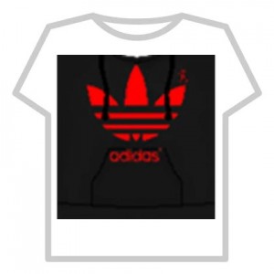 Black adidas best sale roblox t shirt