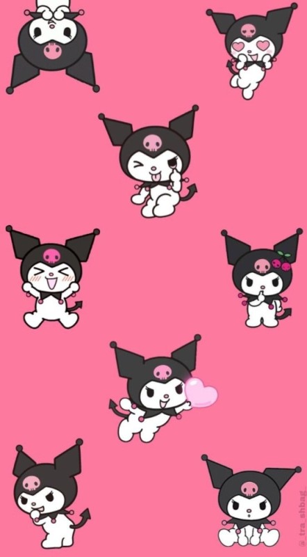 Create meme: hello kitty kuromi, hello kitty aesthetics kuromi, kuromi