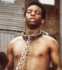 Create meme: a Negro in chains, Negro slavery, slave ebony