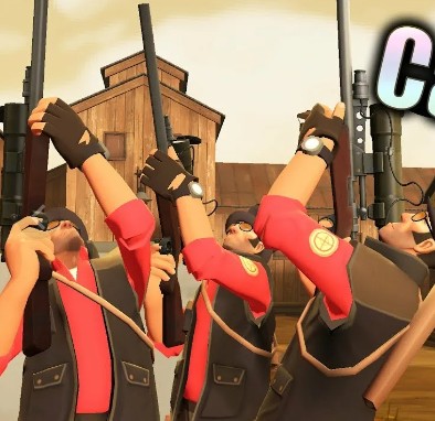 Создать мем: первый тим фортресс, слонобой в team fortress, tf 2