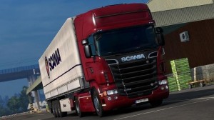 Create meme: euro truck simulator 2, scania