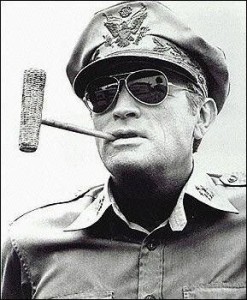 Create meme: macarthur, douglas macarthur, glasses General MacArthur