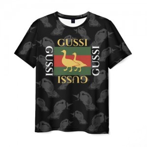 Create meme: men's t-shirt, geese t-shirt print for the t-shirts ru, t-shirt gucci geese