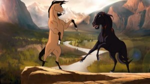 Create meme: Prairie, geist, spirit stallion of the cimarron