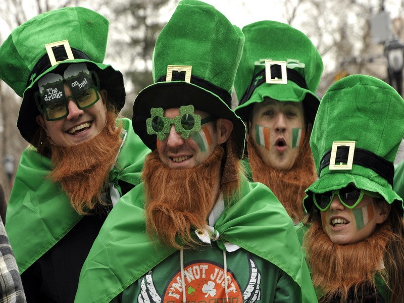 Create meme: St. patrick's day in ireland, St. patrick's day, Saint Patrick 