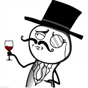 Create meme: like a sir, stonks intellectual, monocle meme