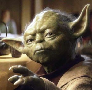 Create meme: Wise Yoda