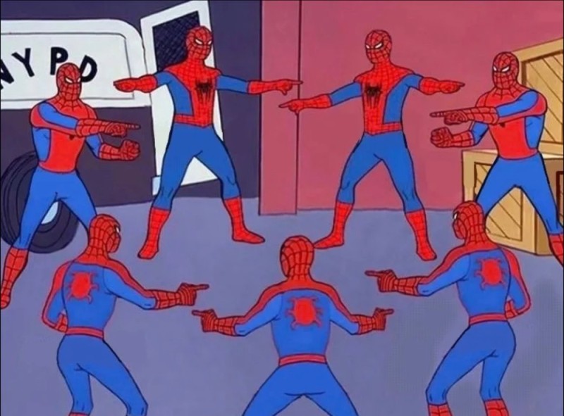 Create meme: meme 2 spider-man, meme 3 spider-man, meme Spiderman 