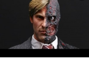 Create meme: two-faced 2008, two-face from Batman, Harvey two-face