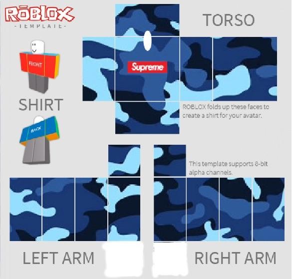 Roblox Template Shirt Transparent Image