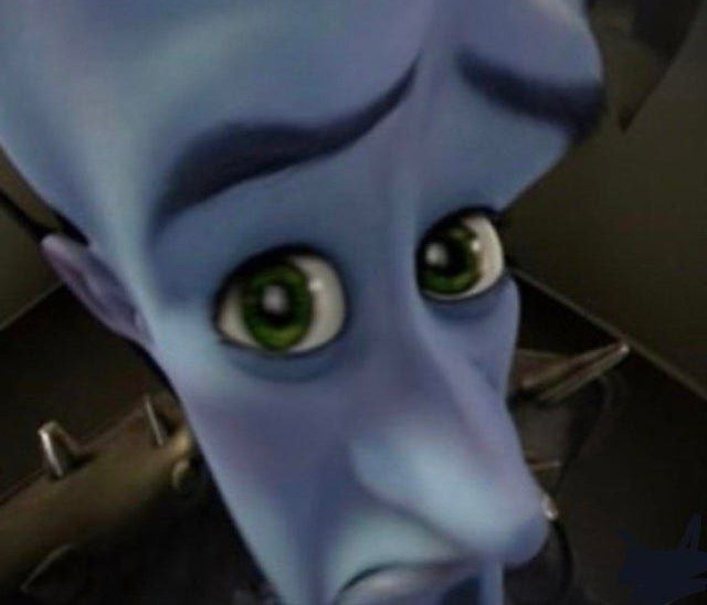 Create meme "megamind meme, Megamind the death button, titan megamind