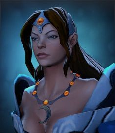 Create meme: mirana the face of dota, mirana dota, mirana dota 2 portrait