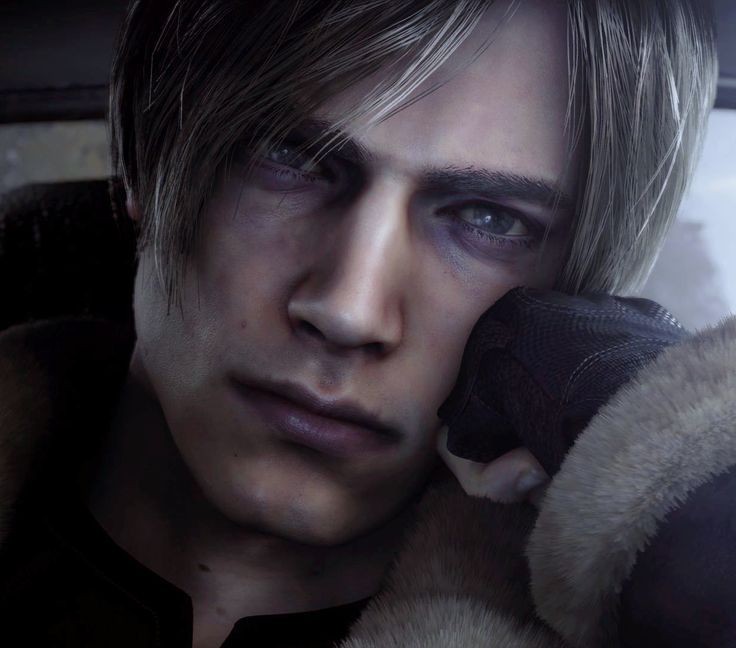 Create meme: resident evil 4 Leon, leon resident ivel 4, resident evil 4 