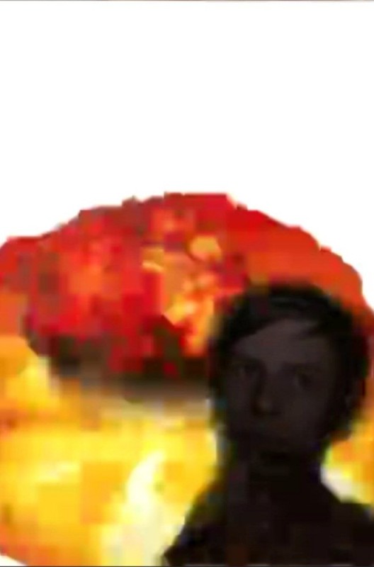 Создать мем: взрыв стикер, на фоне ядерного взрыва, взрыв на белом фоне