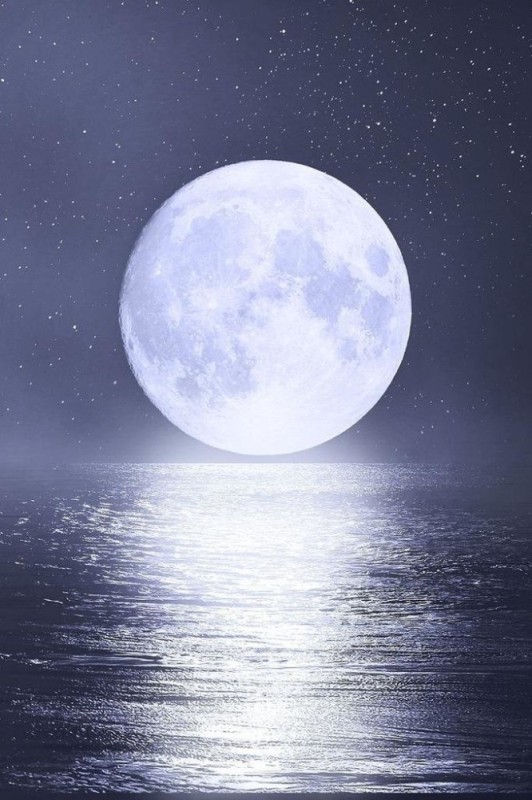 Create meme: beautiful moon , full moon , white moon