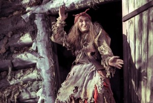 Create meme: baba yaga, women, Georgy Millyar