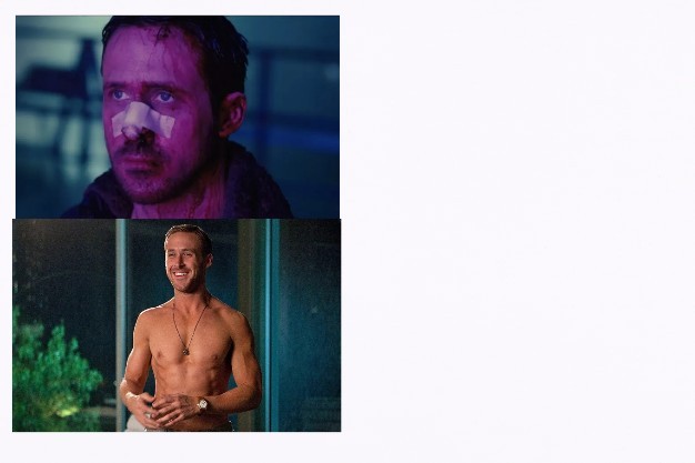 Create meme: Ryan Gosling , gosling blade runner, ryan gosling blade runner