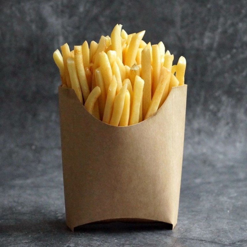 Create meme: craft packaging, fries , French fries 