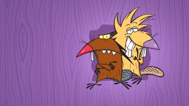 Create meme: cool beavers, angry beavers animated television series, cartoon cool beavers