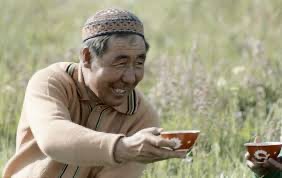 Create meme: cool Kazakh, shepherd Kazakh, The old Kazakh