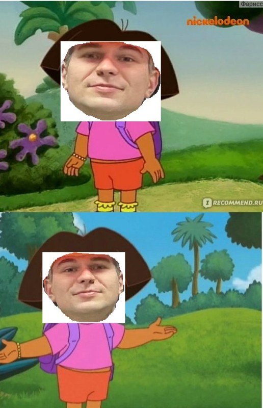 Create meme: memes about Dasha, screenshot , Dora the Explorer meme