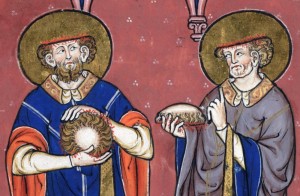 Создать мем: средневековье, Апостол Варфоломей, средневековые